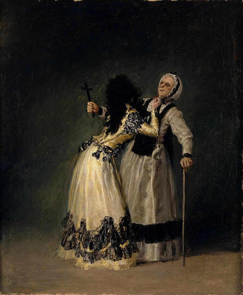 Francisco de Goya y Lucientes - 388, Ritratto della Duchessa d'Alba e la Beata, Museo del Prado, Madrid